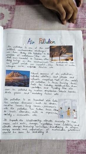 #Science Project#Topic (Pollution)💡🪫😊