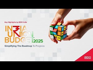 India Union Budget 2025 - Key Highlights by BDO India