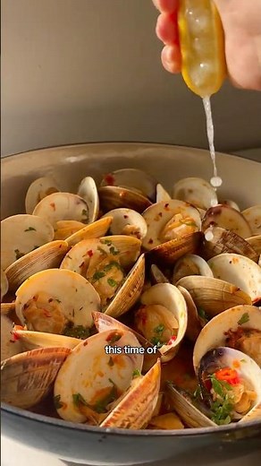 Calabrian Chili and Garlic Little Neck Clams