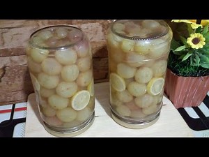 Store the grapes for the whole year