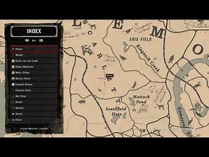RDR 2: Scarlett Meadows Western Chipmunk location
