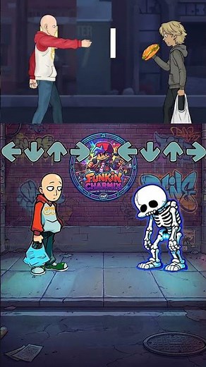 FNF Character Test Saitama vs 67 Kid - FNF One Note Hit Mods