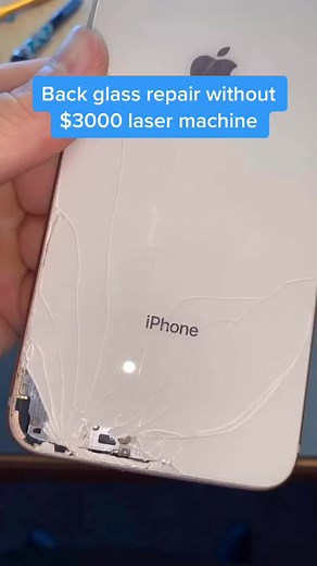DIY iPhone Repair: Removing Back Glass Without Laser or Heat Gun