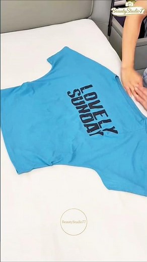 Perfect Batwing Tee Fold in Seconds