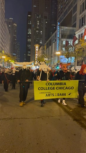 Columbia College Chicago 🩵s Arts in the Dark Halloween is the artist’s holiday, and we celebrated the Columbia way — with creativity, community, and culture. It was great to see everyone out at the Arts in the Dark parade and after-party, celebrating all things creative in Chicago. 🎃 Columbia College Chicago | Chicago | Arts in the Dark | Halloween | Columbia College Chicago | Creative careers start here.