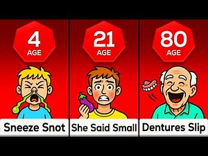 Comparison: Embarrassing Moments At Each Age