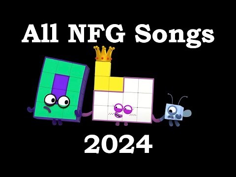 All NumberFanagram Songs - 2024