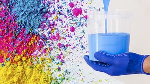 ¿Cómo crear colorante azul?