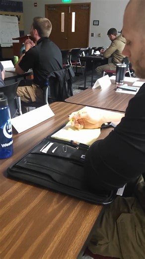 Ongoing training allows our officers to work better and smarter for our community. In 2023, Aberdeen Police officers attended over 11,000 hours of training on topics ranging from crisis intervention and family violence prevention to homicide investigation and school safety. #training #policetraining | Aberdeen, SD Police Department