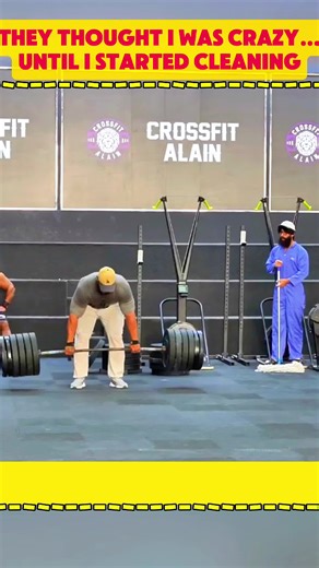 Cleaning Workout: Deadlifting with a Mop