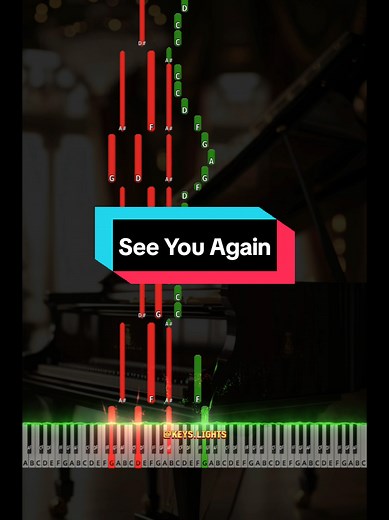 See You Again - Intermediate Piano Tutorial