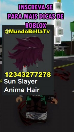 IDs Oni Tanjiro no Brookhaven #roblox - IDs de Animes