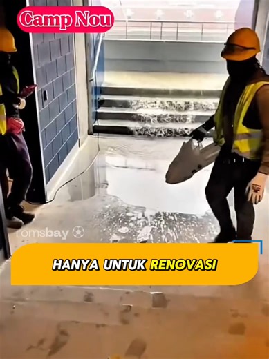 Renovasi Stadion Camp Nou: Atap Bocor Seperti Air Terjun