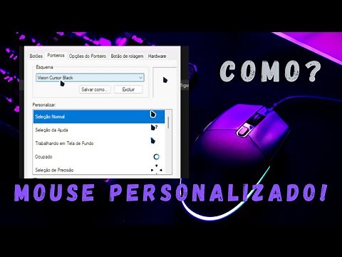 Como Deixar o Cursor do Mouse do Seu PC Muito Mais Bonito!