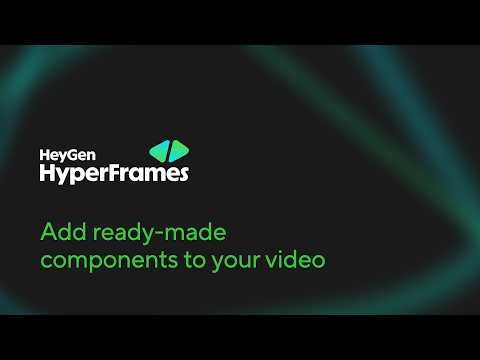 HyperFrames: Add a VS Code Window & Mac Terminal to Any Video — Free & Open Source