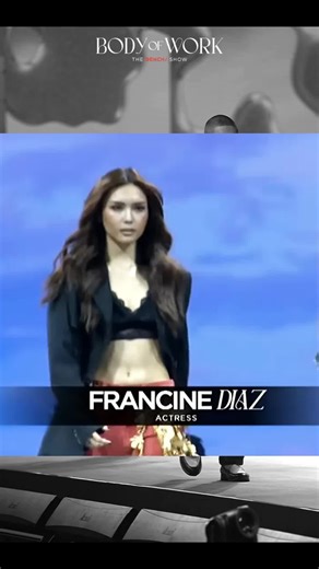 Francine Diaz and Seth Fedelin at Bench Fashion Week 2025