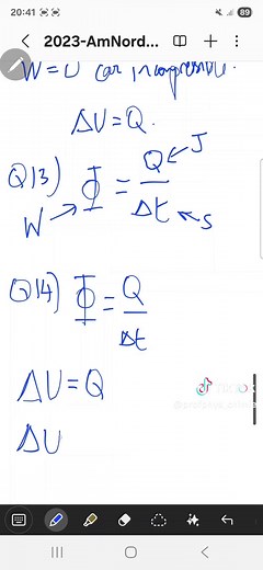 Correction d'exercice de physique : Thermodynamique partie 4