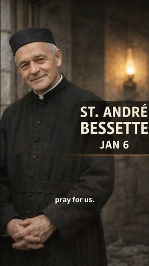 St. André Bessette (Jan 6) | The Doorman Who Built a Basilica