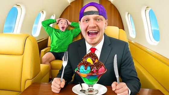 Spending 24 hours inside a luxury private jet