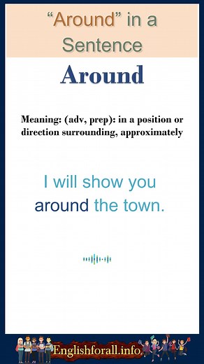 Understanding the Meaning of 'Around' in English