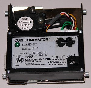 Bally Slot Machine Coin Comparitor