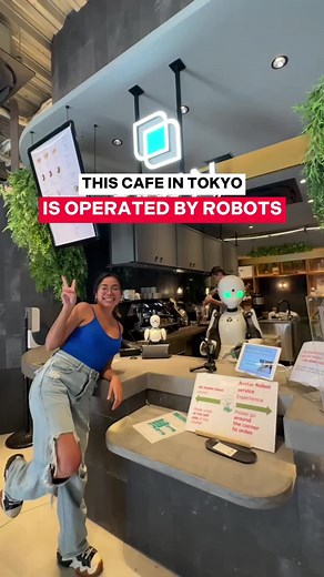 Experience the Futuristic Dawn Avatar Robot Cafe in Tokyo!