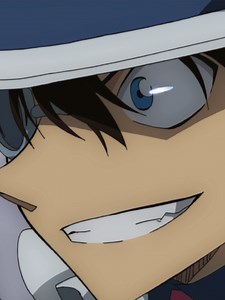 怪盗キッドと、“蹴撃の貴公子”こと京極真が激突!! この勝負、一体どうなる……？ 劇場版『名探偵コナン 紺青の拳（フィスト）』はNetflixにて配信中！ #劇場版名探偵コナン #名探偵コナン #紺青の拳（フィスト） #netflix
