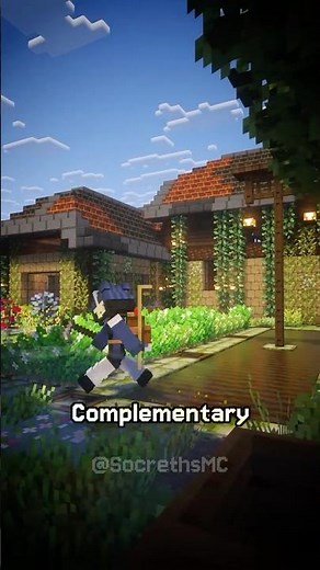 The Most Beautiful Farm | Minecraft Shader 🌞🌨🌙 #minecraftshorts #minecraftbuilding #gaming