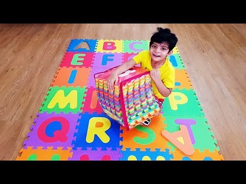 ABC Song | Learn English Alphabet Letters for Children With ABC Puzzle Mat | ABC Phonics | Learn ABC