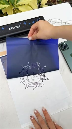 Portable Tattoo Stencil Printer｜Match Real Tattoo Effects With High‑Clarity Prints