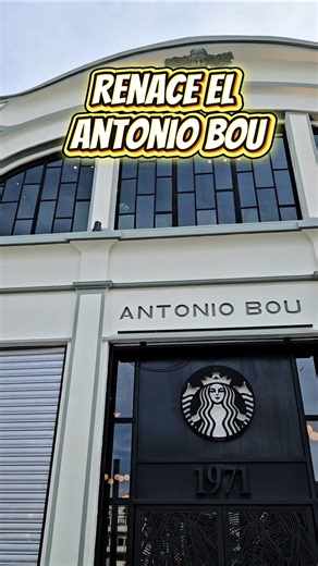 Así luce la nueva fachada del Antonio Bou