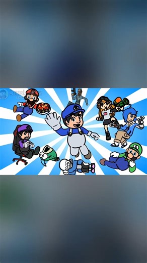 An animation about SMG4 meeting SANS?