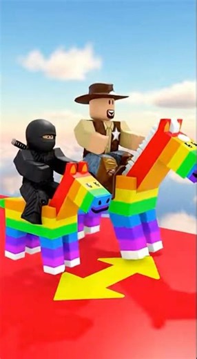 Cowboy vs Ninja who wins #roblox