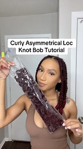 Boho Loc Knot Bob Tutorial | Vanessa Damaris