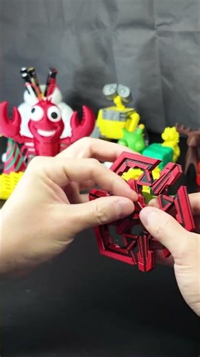 Shape-Shifting 3D Printed Fidget Toy! 🤯 #3dprinting #3dprinted #bambulab #3dprinter #asmr #3dprint