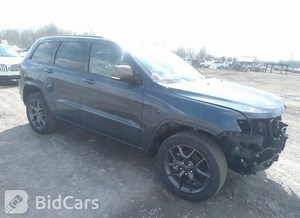 2021 Jeep Grand Cherokee, 80Th Anniversary | 1C4RJFBG0MC633345 | Bid History | BidCars