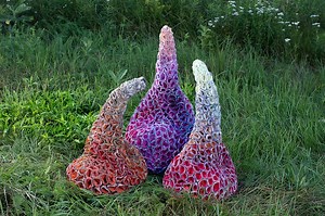 This Felt Artist Turns Fabric into Organic, Alien Creations