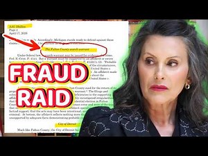 🚨"Election FRAUD Raid Like Fulton Co." - Whitmer in FULL PANIC She'll be RAIDED for Election FRAUD