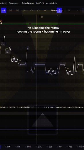 UP ON YOUTUBE NOWWW!!! my youtube is curechihiro!!! this songs stuck in my head #vocaloid #vocaloidtuning #loopingtherooms #kagaminerin #fyp