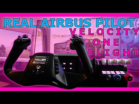 New MSFS Yoke and Throttles: Turtle Beach Velocity One with a Real Airline Pilot!