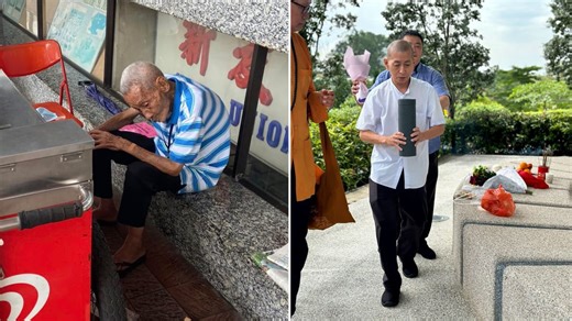 Ashes Of Sim Lim Tower’s Ice Cream Uncle Scattered In Garden After Send-Off By Charity Volunteers