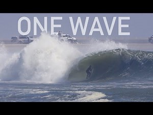 ONE WAVE - Skeleton Bay, Namibia. Worlds Longest Barreling Wave