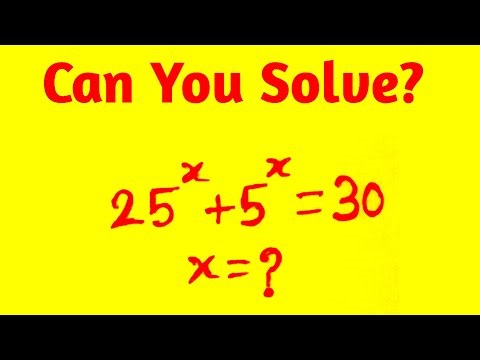 A Simple Exponential Equation | Algebra | Solve with Bipro