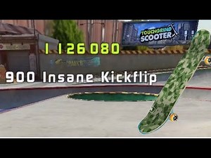 The Hardest Trick in Touchgrind Skate 2 - Over 1 million points