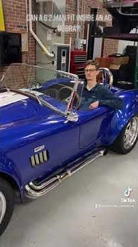 AC Cobra - Tall guy & a Small Car #Shorts