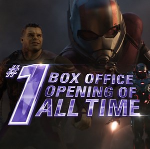This weekend, experience the #1 box office opening of all time. See Marvel Studios’ Avengers: Endgame in theatres now, get tickets: www.AvengersEndgameTickets.ca | Marvel
