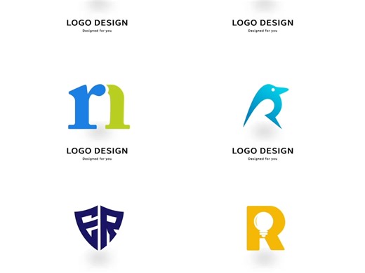 创意无限：字母'R'的LOGO变形记