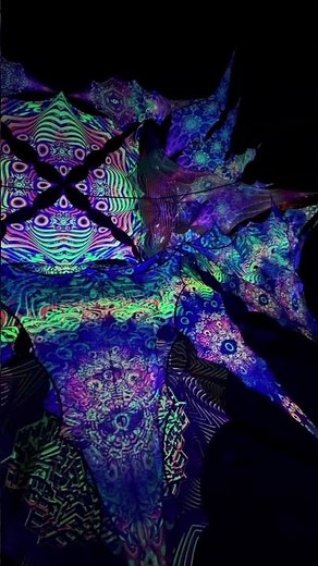 ⚡ DJ Booth UV Installation — Psy Stage Build in 90 Seconds