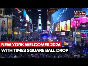 New Year Celebration: New York Welcomes 2026 With The Iconic Times Square Ball Drop | Watch Video