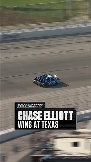 Chase Elliott takes the win at Texas! :checkered_flag: :fire: #racing #Texas #NASCAR